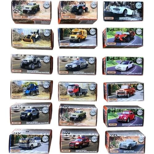 Matchbox City Hero Firewood Traffic Series DNK70 Alloy car toy Toys For Childen Collect Gifts