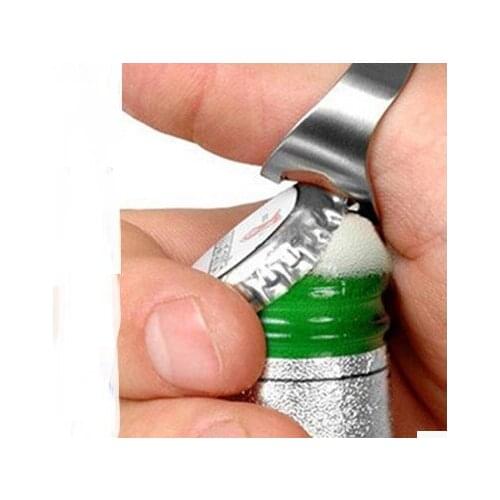 Stainless steel creative ring bottle opener, beer bottle opener NO.C0018