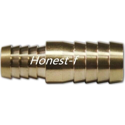 Brass Barb Hose Reducing Splicer Mender 12mm ID Hose x 16mm ID Hose Fitting Air Fuel Boat