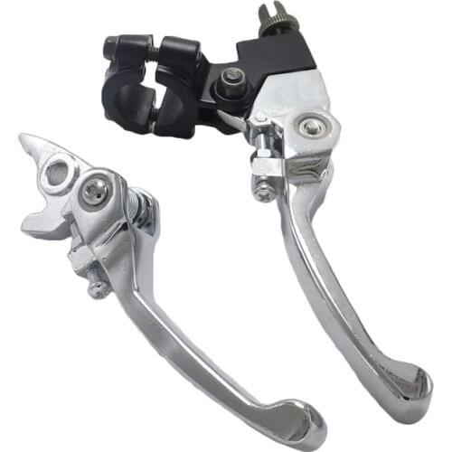 CRF KLX Pit Pro Xmotos BSE KAYO Pit Dirt Bikes parts most Aluminum Alloy Folding Clutch lever Brake Lever set