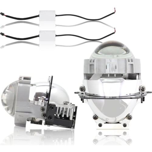 NDINGYI 2.5" MINI BI LED PROJECTOR LENS KIT, LHD RHD FOR HEADLIGHTS WITH HELLA MOUNTING HOLE 36W POWER BILED LOW HIGH BEAM