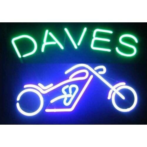 Neon Sign MOTOR LIVE BIKE Neon light Neon Wall Sign for Beer Love Hotel Advertise Lamp Recreational Handmade Real glass TUBE