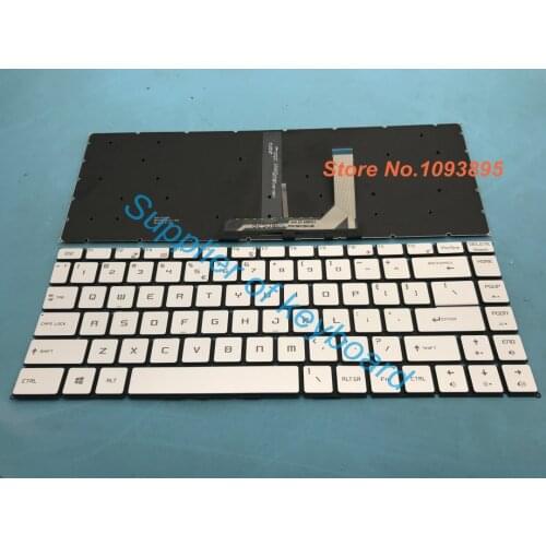 NEW English keyboard For MSI GF63 GF63 8RC GF63 8RD Laptop English keyboard Silver with Backlit