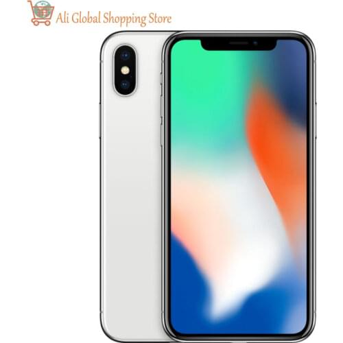 Original Apple iPhone X Unlocked Smartphone 64GB/256GB ROM iOS Hexa Core 5.8 inch Full Screen 4G Mobile Phone