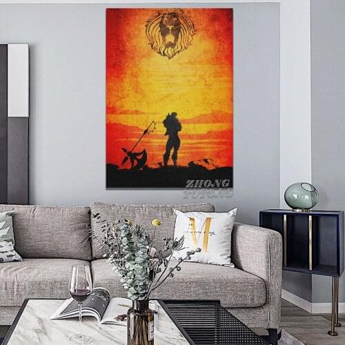 Lions Sin Of Pride Escanor Poster Canvas Wall Art Decoration Prints For Living Kid Children Room Home Bedroom Decor Painting