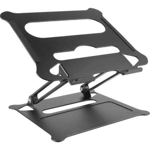 Aluminum Alloy Adjustable Laptop Stand Folding Portable for Notebook Macbook Computer Bracket Lifting Cooling Holder Non-Slip