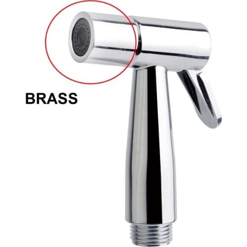 Handheld Toilet Bidet Faucet Sprayer Stainless Steel Bathroom Hand Bidet Spraye Set Toilet Self Cleaning Shower Head No Punch