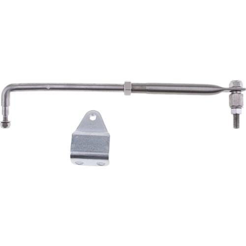 Stainless Steel Outboard Steering Link Lever Tie Rod End Set for Marine Boat