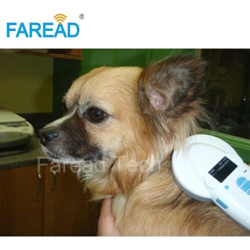 CE FCC USB ISO11784/5 ISO14223 FDX-B, FDX-A, HDX Livestock farm animal ID tag 134.2khz/125khz RFID chip Reader Bluetooth scanner