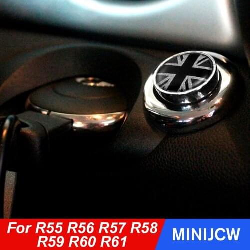 Car Styling Interior Ignition Start Button Sticker For Mini Cooper Countryman Clubman R55 R56 R57 R58 R59 R60 R61 Accessories