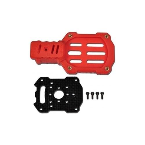 Tarot 16mm carbon plastic motor mount Red black TL68B19 TL68B20