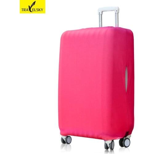 Travelsky Thick Travel Luggage Cover Elastic Suitcase Protective Cover For 26 - 32 Inch Luggage Travel Case Cover for Christmas