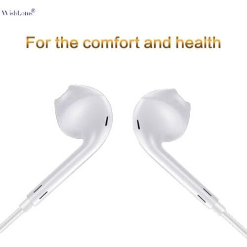 Heavy bass headset wired in-ear earphones with microphone noise reduction for Smartphone MP3/MP4 Tablet PC Music WishLotus