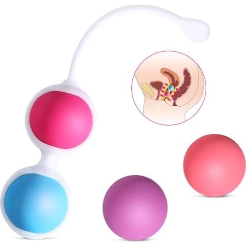 Silicone Smart Ball Kegel Ball Sex Toys for Women Ben Wa Ball Vagina Tighten Exercise Machine Vaginal Geisha Ball Erotic Toys