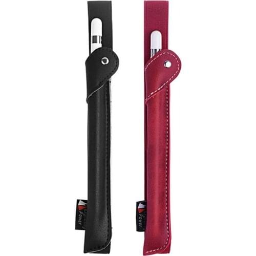 Universal PU Leather Touch Pen Protective Case Cover Anti-scratch Portable Pencil Holder for iPad Apple Pencil Accessories