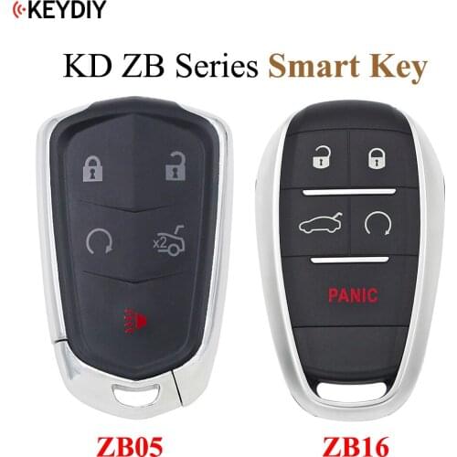 KEYDIY ZB Series Universal Smart Key ZB05 ZB16 for KD-X2 Car Key Remote Replacement Fit More than 2000 Models