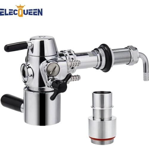 Growler Filler Station beer tap defoaming Defoamers for Bottling Home Brewing Beer Keg De-Foaming Device with long axis part