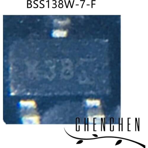 50pcs/lot BSS138W-7-F K38 BSS138W7-F SOT323-3 100% New