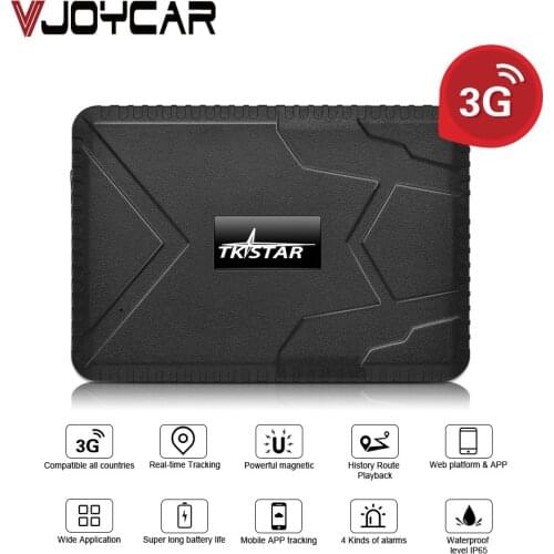 VJOYCAR TKSTAR TK915G 3G Car GPS Tracker 7800mAh Battery Long Time Standby Remotely Voice Monitor Anti-theft GPS Locator