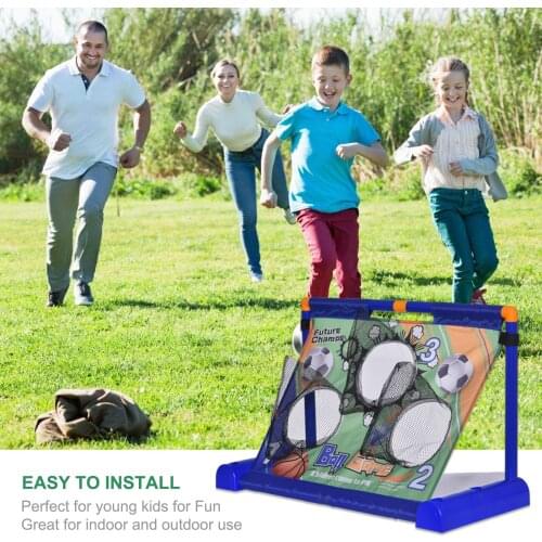 Electric Football Goal Pitching Suit Football Interactive Game Machine Pump Childrens Toys Outdoor Games Party Games