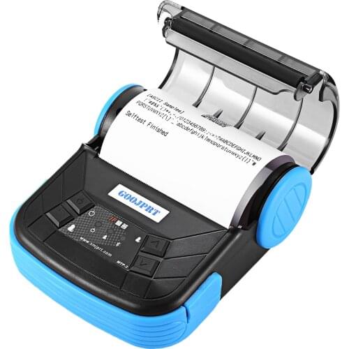 Goojprt Mtp-3 80Mm Bluetooth 2.0 Mini Thermal Printer Exquisite Lightweight Design Portable Receipt Printer For Android Ios Wi