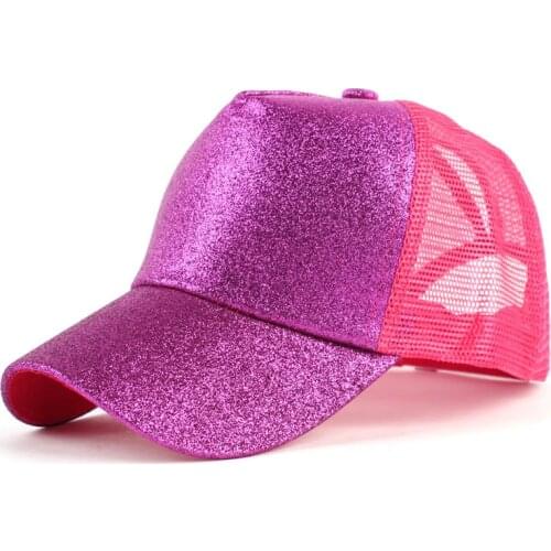 Summer Ladies Back Opening Ponytail Cap Plain Baseball Visor Unisex Flash Hat Fashion Streetwear Sports Cap Golf Cap 2020