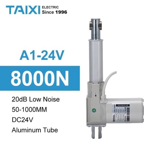 Linear Electric Actuator Telescopic Rod DC24V 600mm 400mm Stroke 8000N Thrust Motor Controller Window Openner Automatic Door