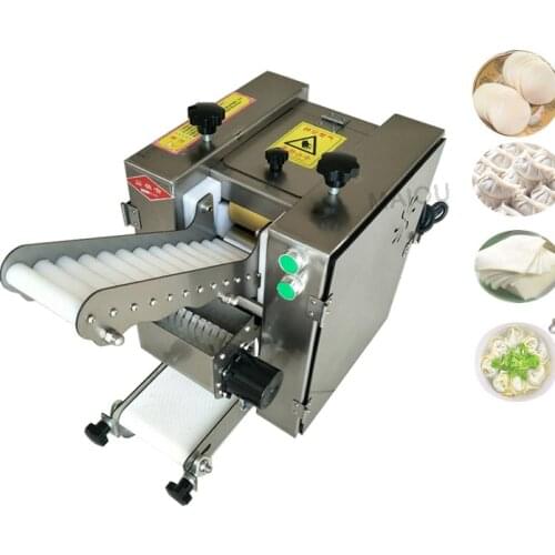 Small scale flour tortilla roti chapati Arabic pita bread maker dumpling samosa empanada skin wrapper dough making machine