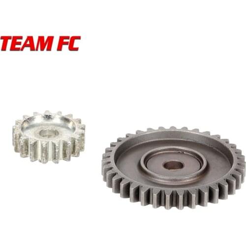 HSP 08033 Metal Pinion Combot Set 17T & 35T Gear For HSP 1/10 4WD RC Model Car Monster 94108 94188