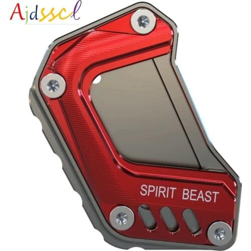 Spirit Beast Motorcycle/scooter Foot Support pad Accessories Side Stand Pad Extension Side support pad For PEUGEOT Django 150i