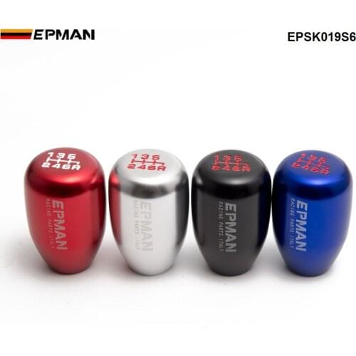 EPMAN Sport Universal Racing car Gear Shift Knob Manual Short Throw Gear Shifter 6 Speed EPSK019S6