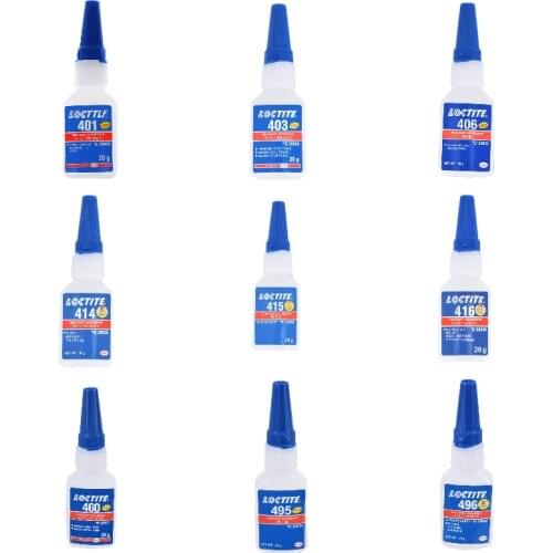 1pcs Useful 401/403/406/502 10 Different Types Adhesive Bottle Stronger Super Glue Multi-Purpose Universal Glue 20ml/50g