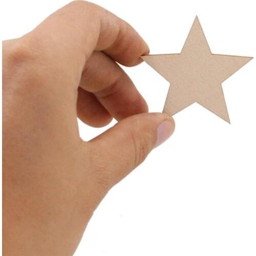 25 Wood Piece Slices Art Handicraft Christmas Birthday Home Wall Decor