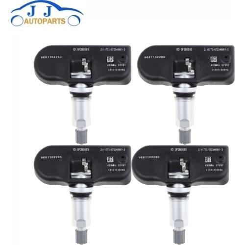 4PCS/Lot 5430.T4 TPMS Tire Pressure Monitor Sensor OEM 9681102280 for-Peugeot 407 207 307 607 508 807
