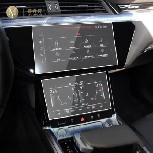 For Audi e-tron 2018-2021 Car GPS navigation film LCD screen Tempered glass protective film Anti-scratch Film Accessories Refit
