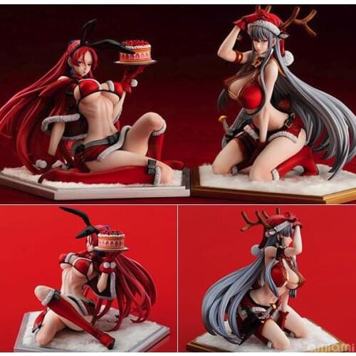 Game Valkyria Chronicles Selvaria Bles and Juliana Eberhardt Christmas Party Vertex Sexy Girls PVC Action Figures Toy