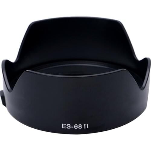 ES-68 II Bayonet Mount Lens Hood for canon EF 50mm f/1.8 STM Lens Petal L4MD