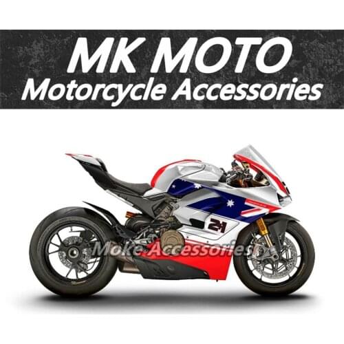 Fairings Kit Fit For Panigale v4 v4s 2018 2019 2020 2021 Bodywork Set 18 19 20 21 Abs Injection Red White Blue Star