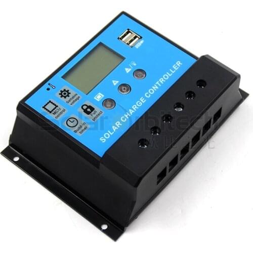 Solar controller 60A charging and discharging current display Lithium lead-acid battery universal controller 12/24V universal