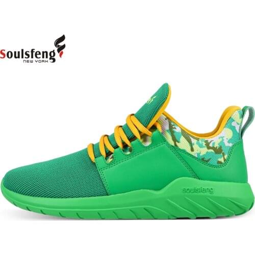 Soulsfeng Men Sneakers Breathable Running Shoes Outdoor Sport Fashion Comfortable Casual Couples Gym Mens Shoes Zapatos De Muje