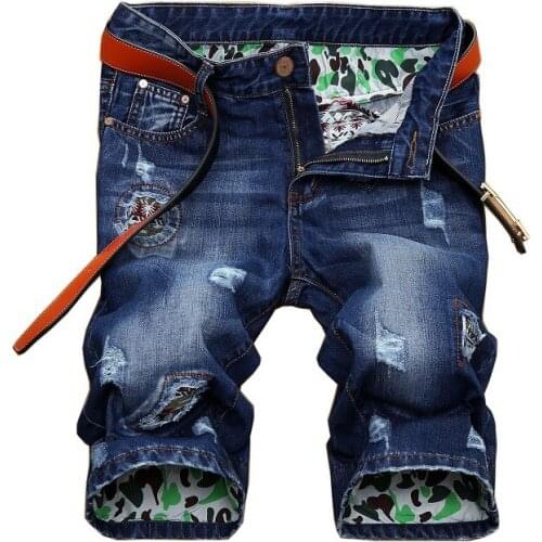 Мужские короткие джинсы MEI QIU MEI China At AliExpress