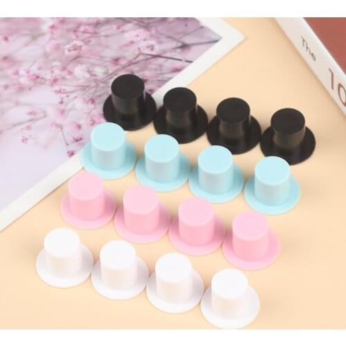 20pcs Mini Cute Doll Hat Clown Hat Ornament Small Hat For Kids Toys Gift Mini Doll DIY Jewelry Accessories Craft Decoration
