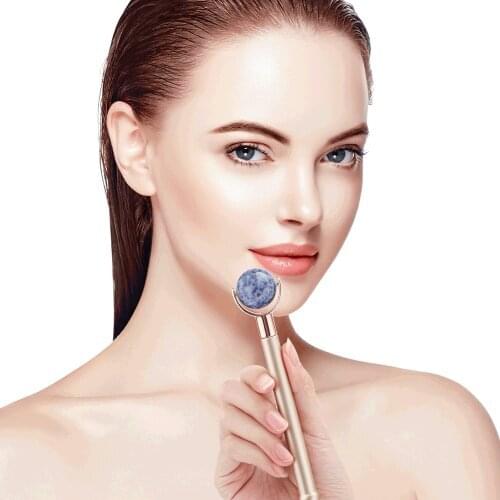 Jade Massagers For Face Body Gua Sha Scraper Beauty Facial Roller Set Natural Gouache Stone Massage Slimming Skin Care Lift