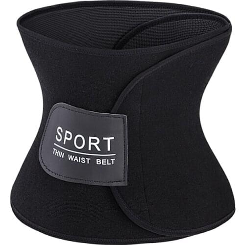 Unisex Neoprene Body Shaper Waist Trainer Belly Control Belt Sauna Slimming Girdles Fitness Sweat Shapewear Plus Size XS-6XL