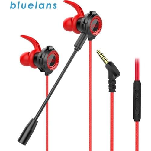 New G11-A Universal Wired In-Ear Noise-Cancelling Gaming Earphones with HD Microphone for Xiaomi Samsung Phones/PC