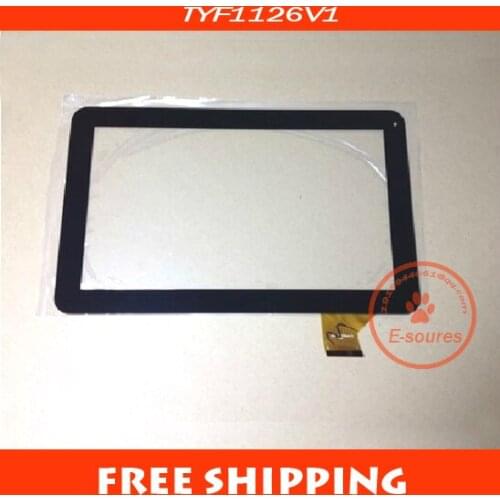New 10.1" Tablet TYF1126V1 LHJ0202 Capacitive touch screen panel Digitizer Glass Sensor Replacement TYF1126V1 Free Shipping
