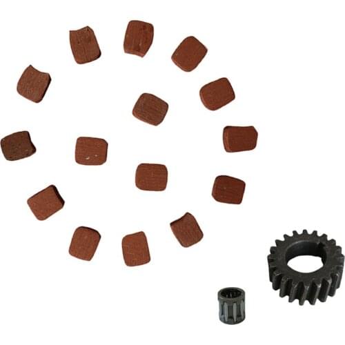Bearing&15xSquare Clutch Pads & Drive Gear for 66cc 80cc 2 Stroke Motorized Bicycle