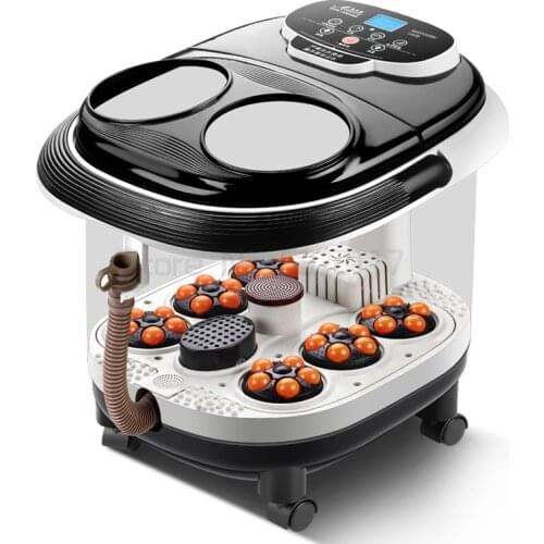 Full-automatic Foot Massager For Foot Bathtub Foot Wash Basin Electrically Heated Foot-soaking Bucket Household Constant Tempera