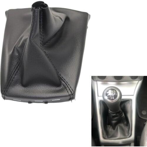 Car Gear Shift Knob Leather Dustproof Shifter Gaiter Boot Cover For Opel Astra H 2004-2014 / Astra Twintop 2006-2010