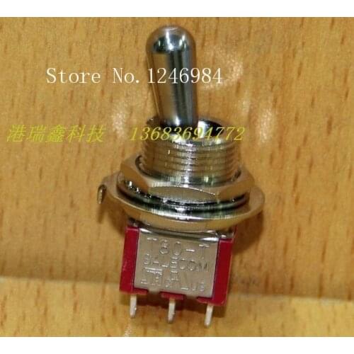 [SA]T8013-Z Brachypodium tripod two tranches of bulk single toggle switch toggle switch M12 T80-T SH--50pcs/lot